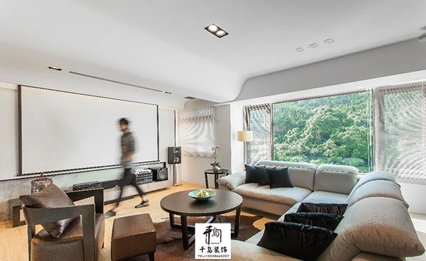 造型妝點(diǎn)，化解梁柱壓迫