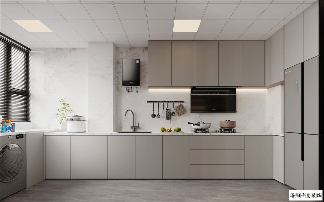洛陽千島裝飾廚房裝修設(shè)計(jì)案例